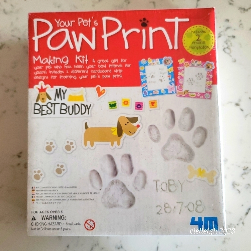 🌟 HOST PICK 🌟 Your Pet's Paw Print Making Kit